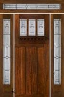 mahogany craftsman door